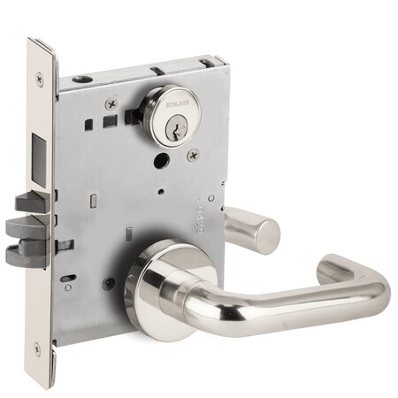 Schlage Entrance Mortise Lock with Deadbolt, 03A Design, Bright Chrome L9453P 03A 625